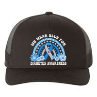 In November We Wear Blue Rainbow Diabetes Awareness Month Yupoong Adult 5-Panel Trucker Hat