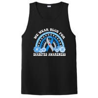 In November We Wear Blue Rainbow Diabetes Awareness Month PosiCharge Competitor Tank