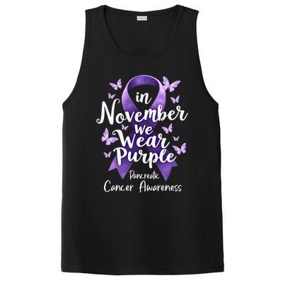 In November We Wear Purple Pancreatic Cancer Awareness Month PosiCharge Competitor Tank