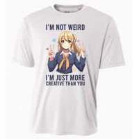 Im Not Weird Im Just More Creative Than You | Anime Cooling Performance Crew T-Shirt