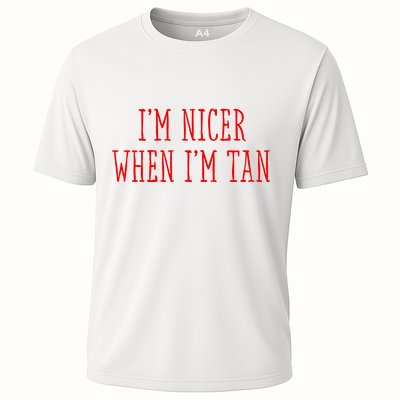 I’M Nicer When I’M Tan Performance Shirt