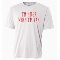 I’M Nicer When I’M Tan Cooling Performance Crew T-Shirt