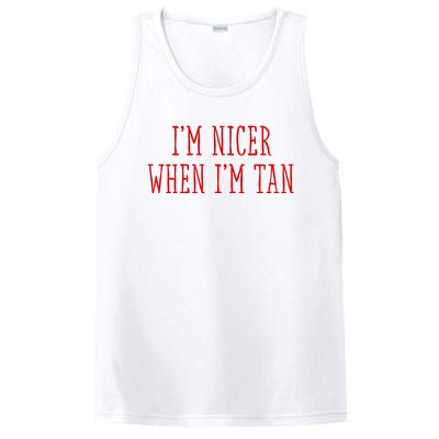 I’M Nicer When I’M Tan PosiCharge Competitor Tank