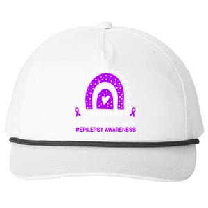 In November We Wear Purple Epilepsy Awareness Month Gift Snapback Five-Panel Rope Hat