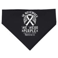 In November We Wear Purple Pancreatic Cancer Awareness  USA-Made Doggie Bandana