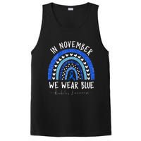 In November We Wear Blue Diabetes Awareness PosiCharge Competitor Tank