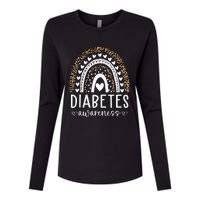 In November We Wear Blue Diabetes Awareness Month Womens Cotton Relaxed Long Sleeve T-Shirt