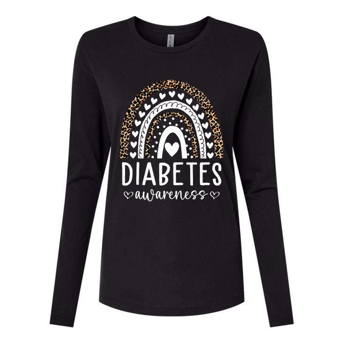 In November We Wear Blue Diabetes Awareness Month Womens Cotton Relaxed Long Sleeve T-Shirt