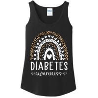 In November We Wear Blue Diabetes Awareness Month Ladies Essential Tank