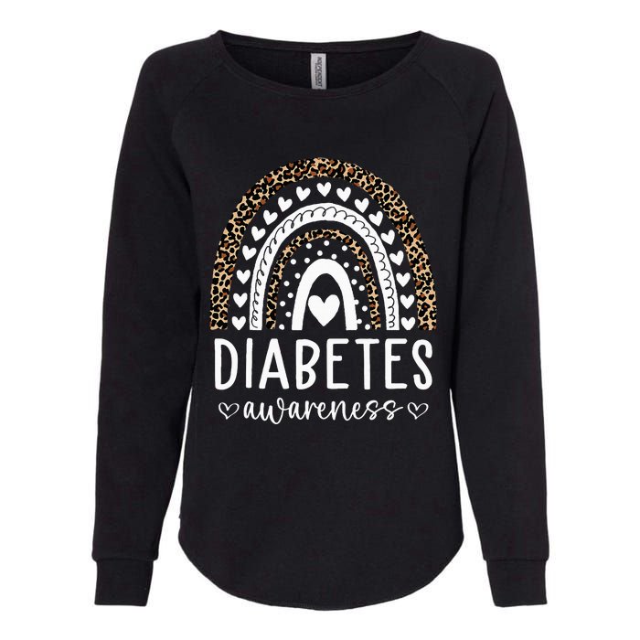 In November We Wear Blue Diabetes Awareness Month Womens California Wash Sweatshirt