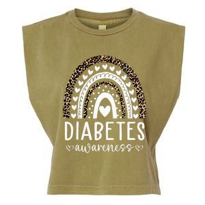 In November We Wear Blue Diabetes Awareness Month Garment-Dyed Women's Muscle Tee