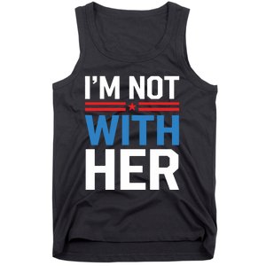 IM Not With Her Kamala Harris 2024 Presidential Election Tank Top