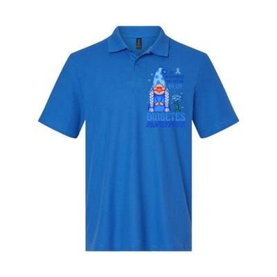 In November We Wear Blue For Diabetes Awareness Softstyle Adult Sport Polo