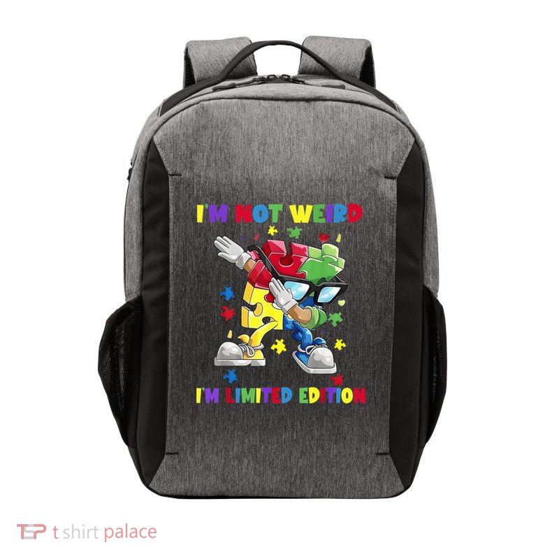 I'M Not Weird I'M Limited Edition Autism Warrior Vector Backpack