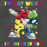 I'M Not Weird I'M Limited Edition Autism Warrior Vector Backpack