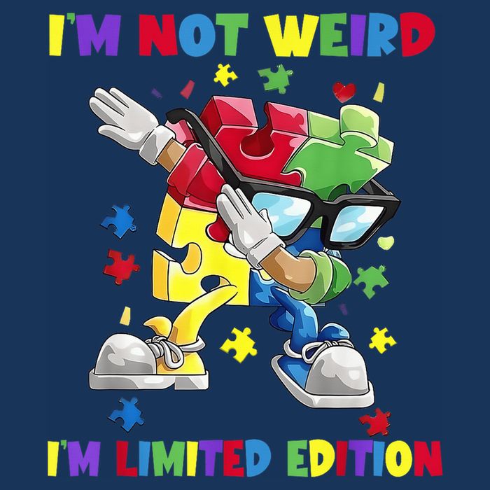 I'M Not Weird I'M Limited Edition Autism Warrior Drawstring Bag
