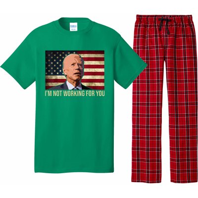 IM Not Working For You Auto Workers Antibiden Pajama Set