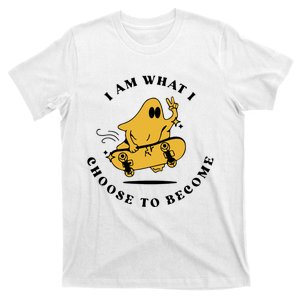 Im Not What Happens To Me Mental Health Retro Groovy Ghost Funny T-Shirt