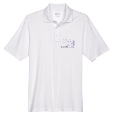 In November We Wear Violet Alzheimer Awareness Men's Origin Performance Piqué Polo