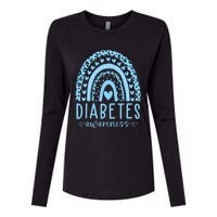 In November We Wear Blue Diabetes Awareness Month Womens Cotton Relaxed Long Sleeve T-Shirt