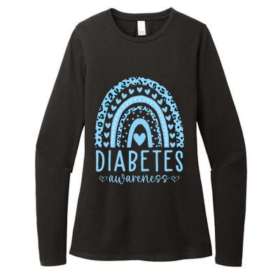 In November We Wear Blue Diabetes Awareness Month Womens CVC Long Sleeve Shirt