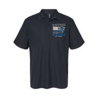 In November We Wear Blue T1D T2D Diabetic Diabetes Awareness Softstyle Adult Sport Polo