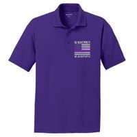 In November We Wear Purple Pancreatic Cancer Awareness PosiCharge RacerMesh Polo