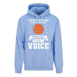 I'm Not Yelling This Is Just My Basketball Mom Voice Cool Gift Unisex Surf Hoodie