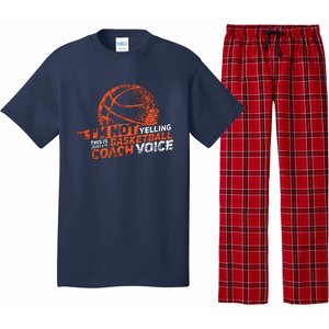 Im Not Yelling Basketball Coach Voice Basketball Coaching Pajama Set