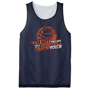 Im Not Yelling Basketball Coach Voice Basketball Coaching Mesh Reversible Basketball Jersey Tank