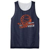 Im Not Yelling Basketball Coach Voice Basketball Coaching Mesh Reversible Basketball Jersey Tank