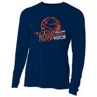 Im Not Yelling Basketball Coach Voice Basketball Coaching Cooling Performance Long Sleeve Crew