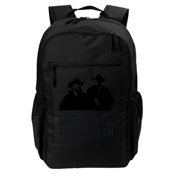 I Need You To Take Brandon To The Train Station Backpack