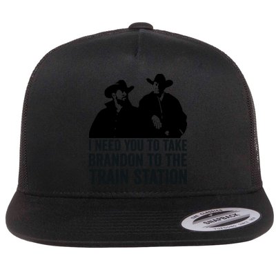I Need You To Take Brandon To The Train Station Flatbill Hat