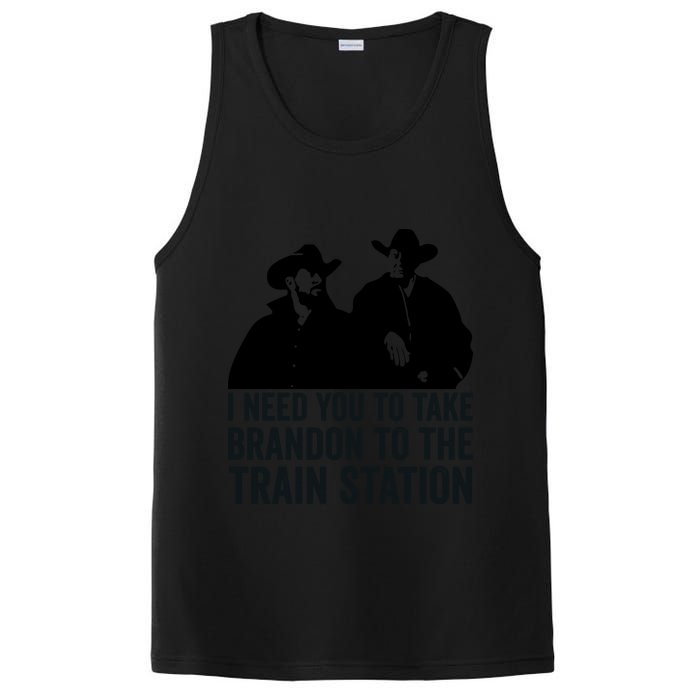 I Need You To Take Brandon To The Train Station PosiCharge Competitor Tank