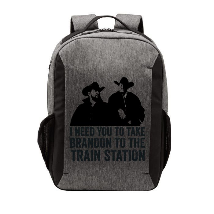 I Need You To Take Brandon To The Train Station Vector Backpack