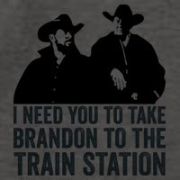 I Need You To Take Brandon To The Train Station Vector Backpack