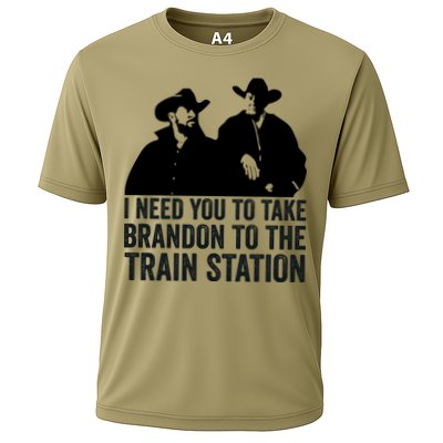 I Need You To Take Brandon To The Train Station Performance Shirt