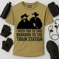 I Need You To Take Brandon To The Train Station Performance Shirt