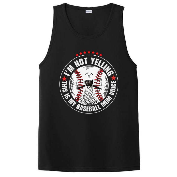 I'm not yelling this is my baseball mom voice PosiCharge Competitor Tank