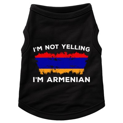 IM Not Yelling IM Armenian Humor Lover Doggie Tank