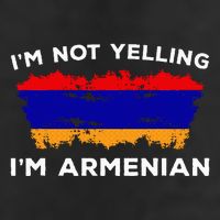 IM Not Yelling IM Armenian Humor Lover Adult Drive Performance Visor
