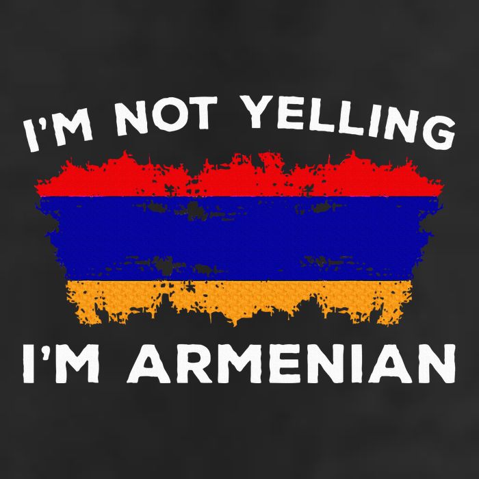 IM Not Yelling IM Armenian Humor Lover Adult Drive Performance Visor