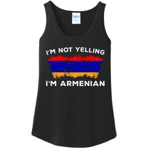 IM Not Yelling IM Armenian Humor Lover Ladies Essential Tank