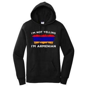 IM Not Yelling IM Armenian Humor Lover Women's Pullover Hoodie