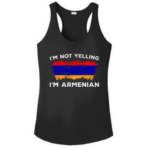 IM Not Yelling IM Armenian Humor Lover Ladies PosiCharge Competitor Racerback Tank