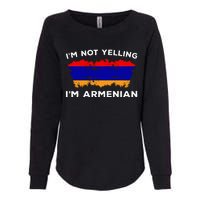 IM Not Yelling IM Armenian Humor Lover Womens California Wash Sweatshirt