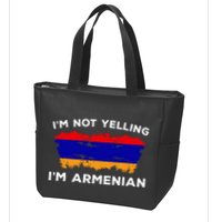 IM Not Yelling IM Armenian Humor Lover Zip Tote Bag