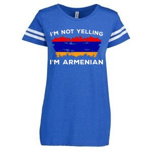 IM Not Yelling IM Armenian Humor Lover Enza Ladies Jersey Football T-Shirt