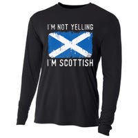 I'm Not Yelling I'm Scottish Scotland Pride Heritage Cooling Performance Long Sleeve Crew